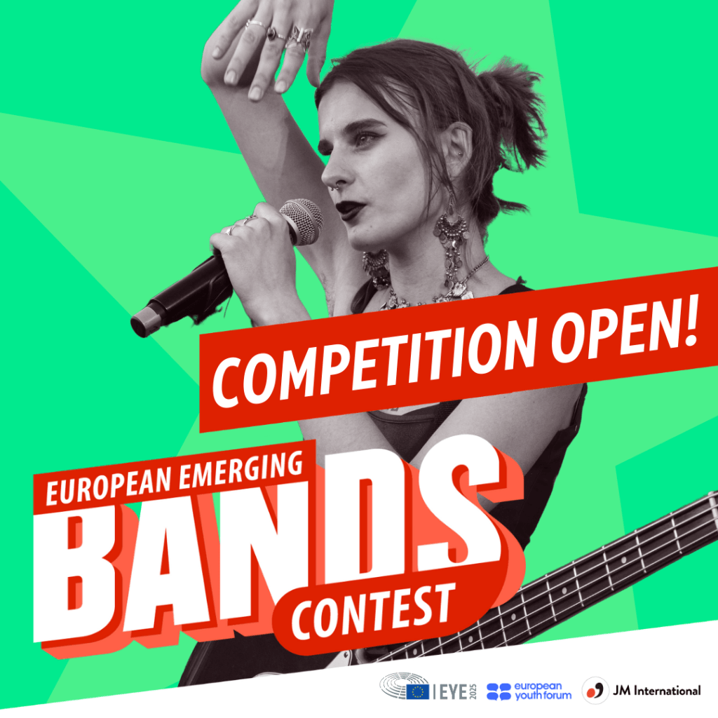 Enter the European Emerging Bands Contest: Your Music, Europe’s&nbsp;Stage!
